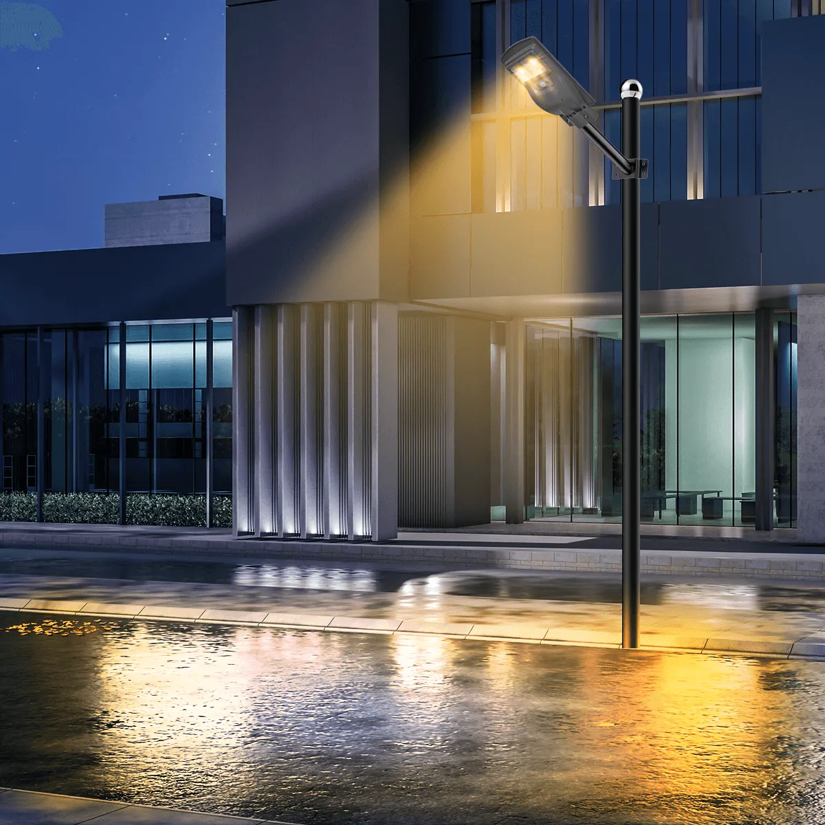 30 Watt Solar Street Lights ( Warm Light )