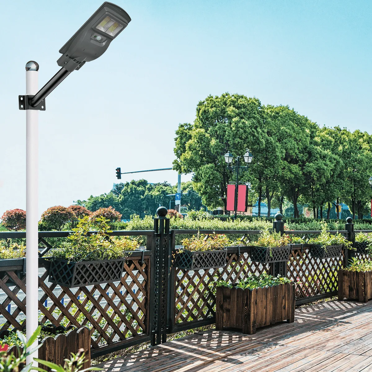 30 Watt Solar Street Lights ( Warm Light )