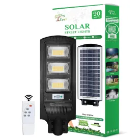 90 Watt Solar Street Lights  (Warm Light)