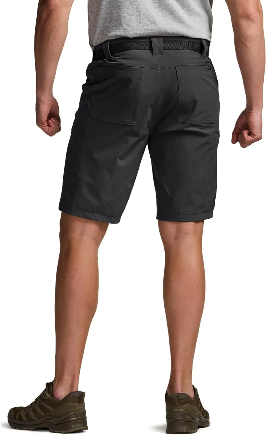 CQR Mens Quick-Dry Stretch Hiking Cargo Shorts  Lightweight Water-Resistant Tactical Casual, Golf & Outdoor with Pockets