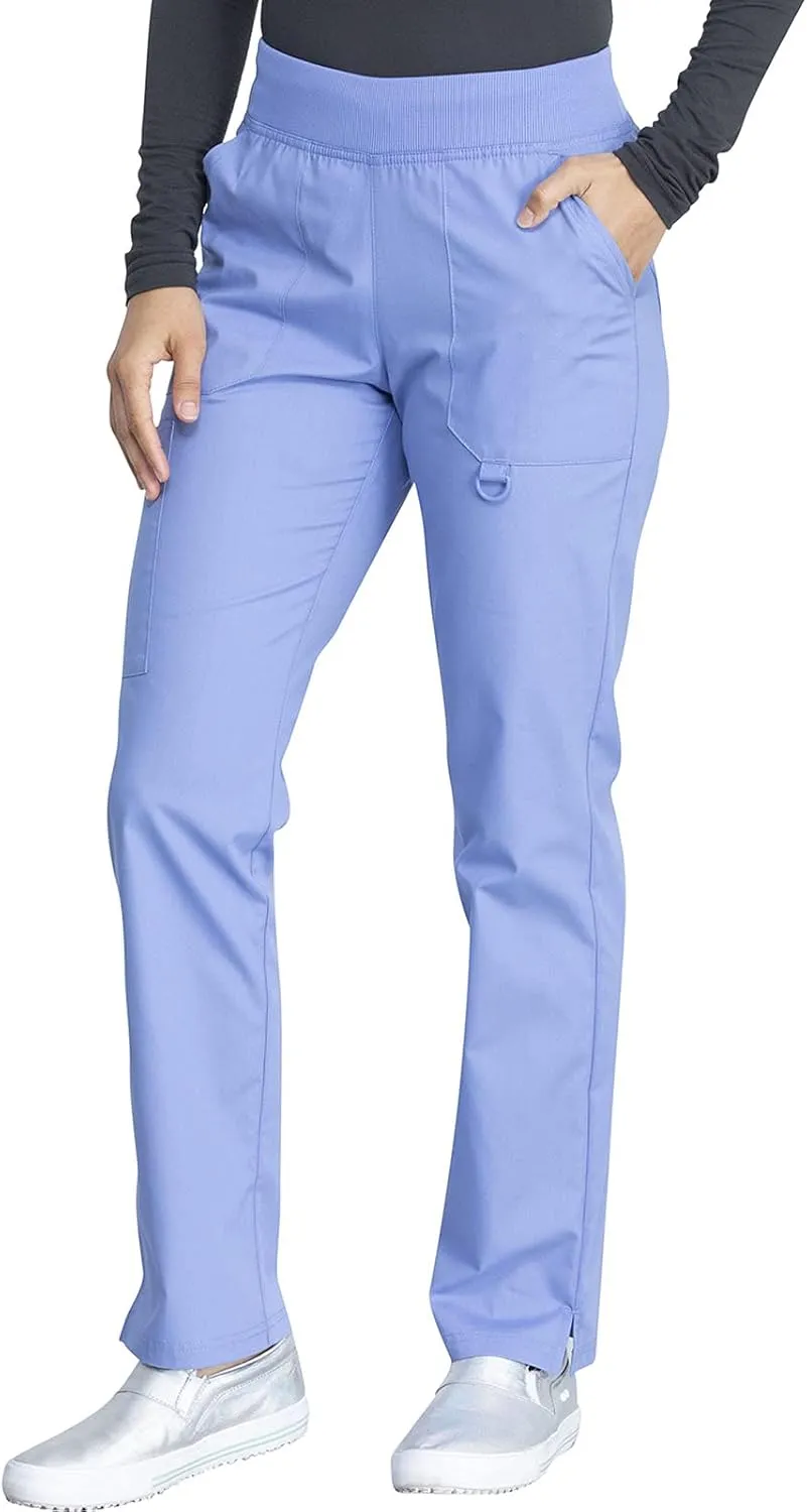 Dickies EDS Signature Women Scrubs Pant Mid Rise Tapered Leg Pull-on DK125