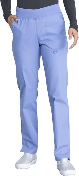 Dickies EDS Signature Women Scrubs Pant Mid Rise Tapered Leg Pull-on DK125
