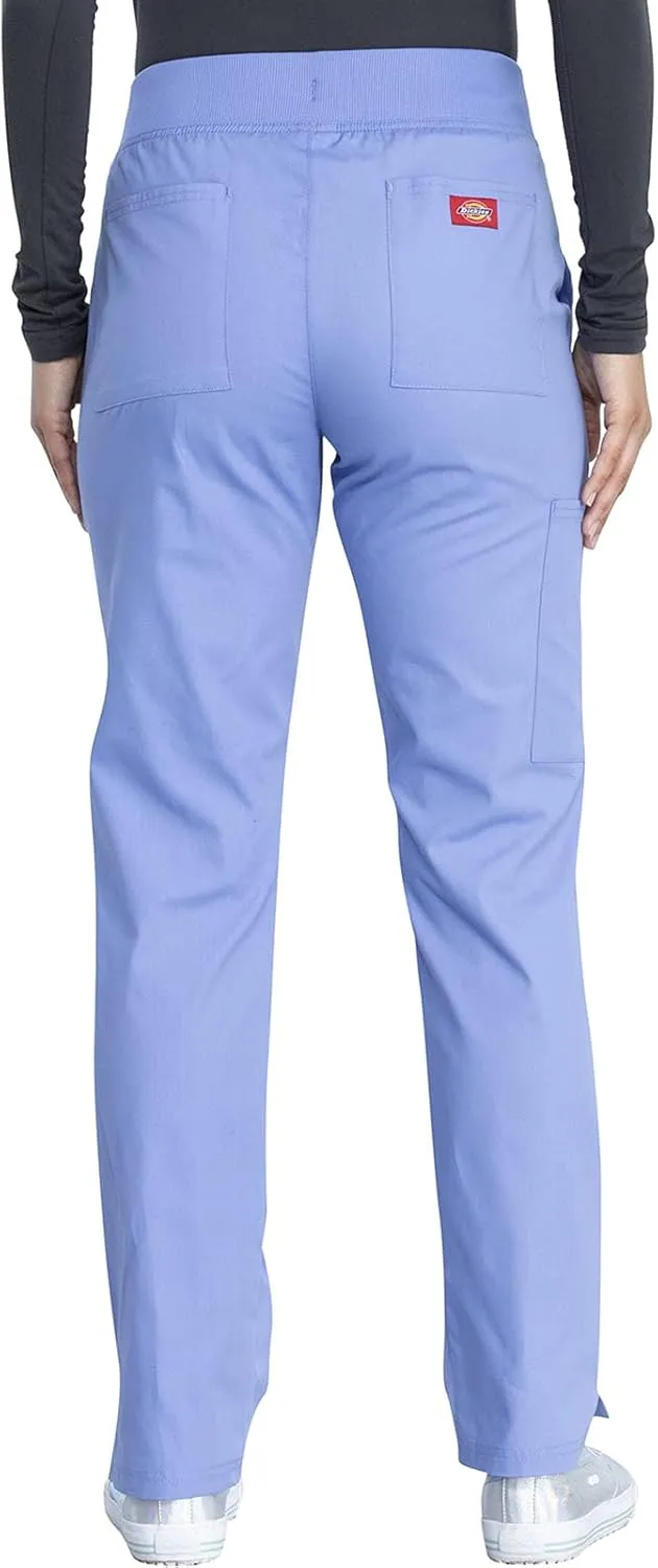 Dickies EDS Signature Women Scrubs Pant Mid Rise Tapered Leg Pull-on DK125