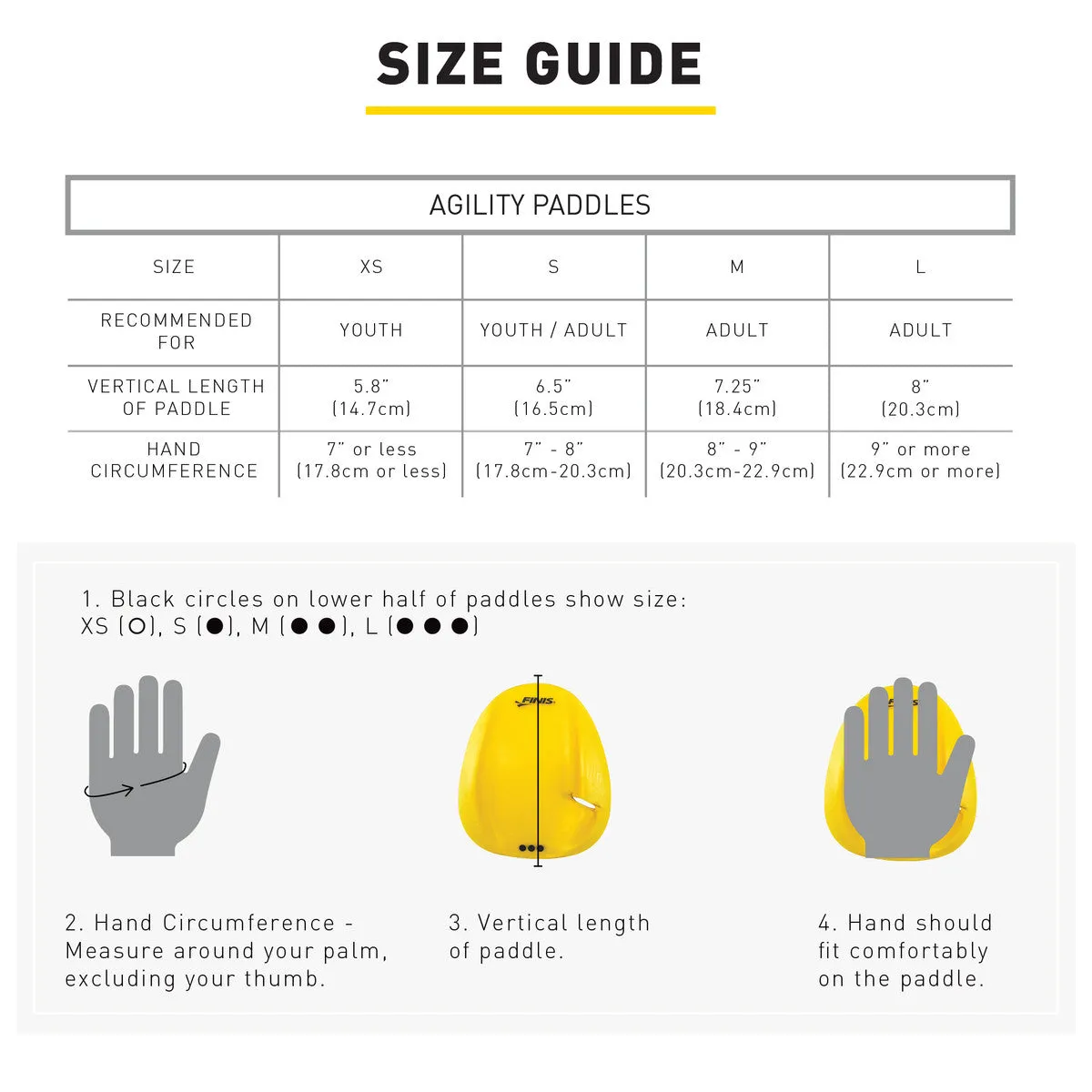 FINIS Agility Hand Paddles