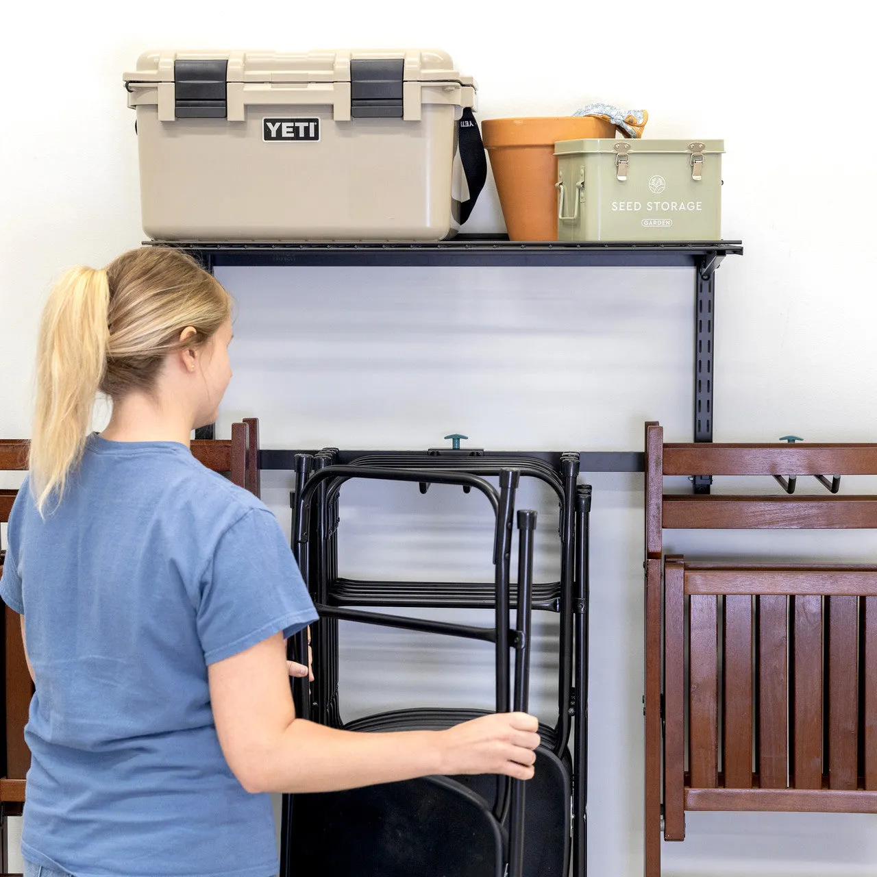 G-Chair   Shelf | Adjustable Wall Storage System | Holds 300 lbs