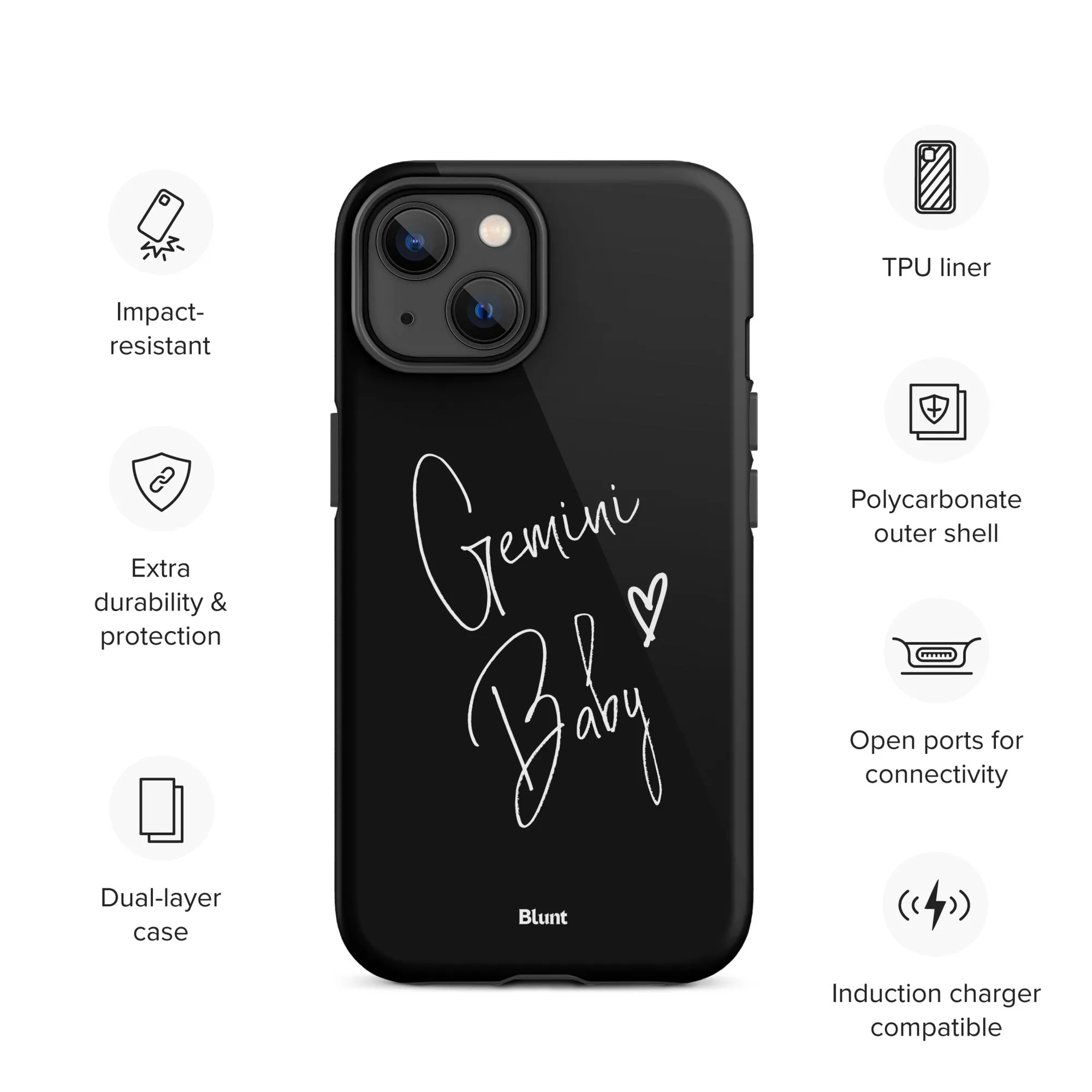 Gemini Baby iPhone Case