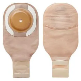 Hollister Premier One-Piece Cut-to-Fit Soft Convex Drainable Pouch with Filter, 5/8" to 1" Stoma, 12" L, Beige