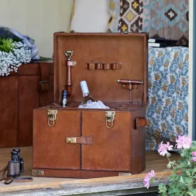 Leather Drinks Case - Includes Bar Tools