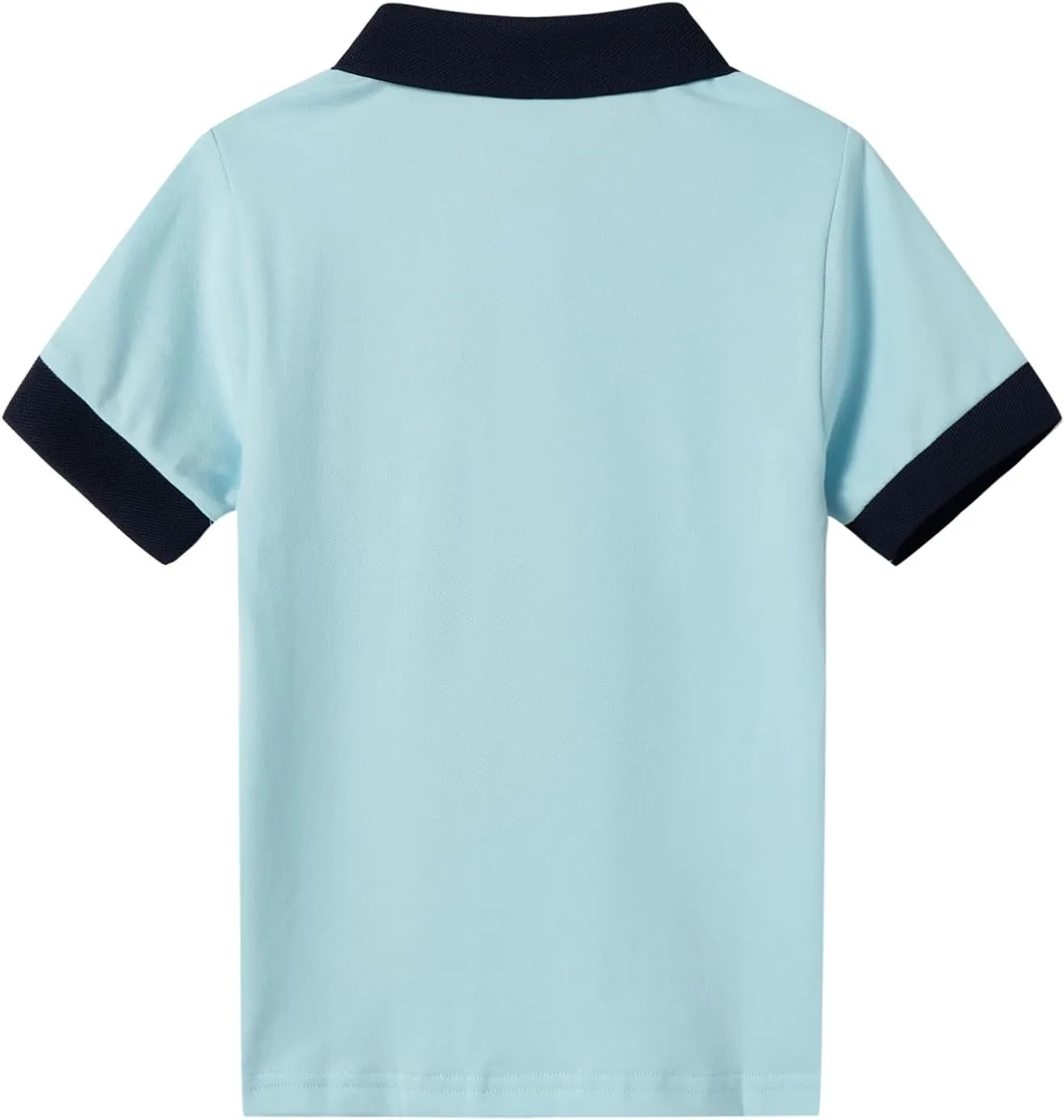 LittleSpring Boys Girls Polo Shirt School Uniform Short Sleeve Pique Polo T Shirt for Kids