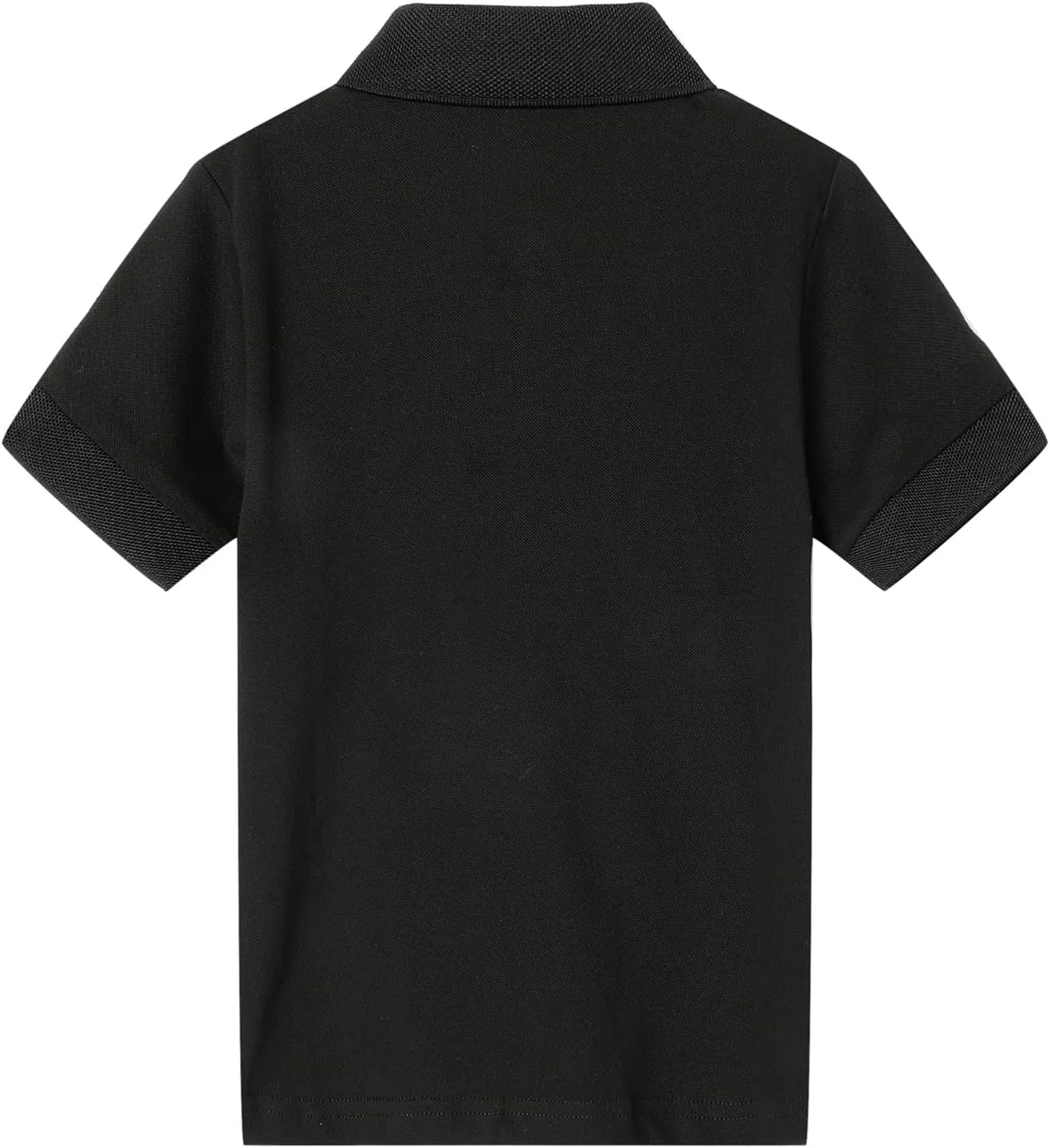 LittleSpring Kids School Uniform Pique Polo Shirts Short Sleeve