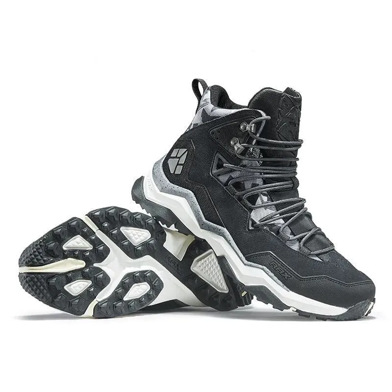 Men Hiking Shoes winter Waterproof Outdoor Sneaker Men Leather Trekking Boots Trail Camping Climbing  Sneakers leather shoes