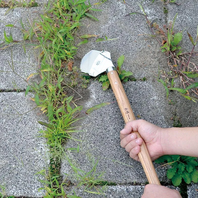 Nisaku Japanese Stainless Steel Weed Cutter Pro, 3.5-Inch Blade