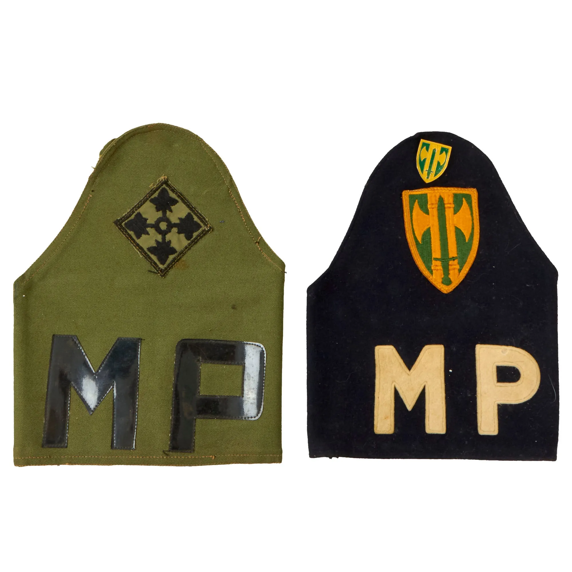 Original U.S. Vietnam War Named Military Police Medal & Baseball Cap Grouping