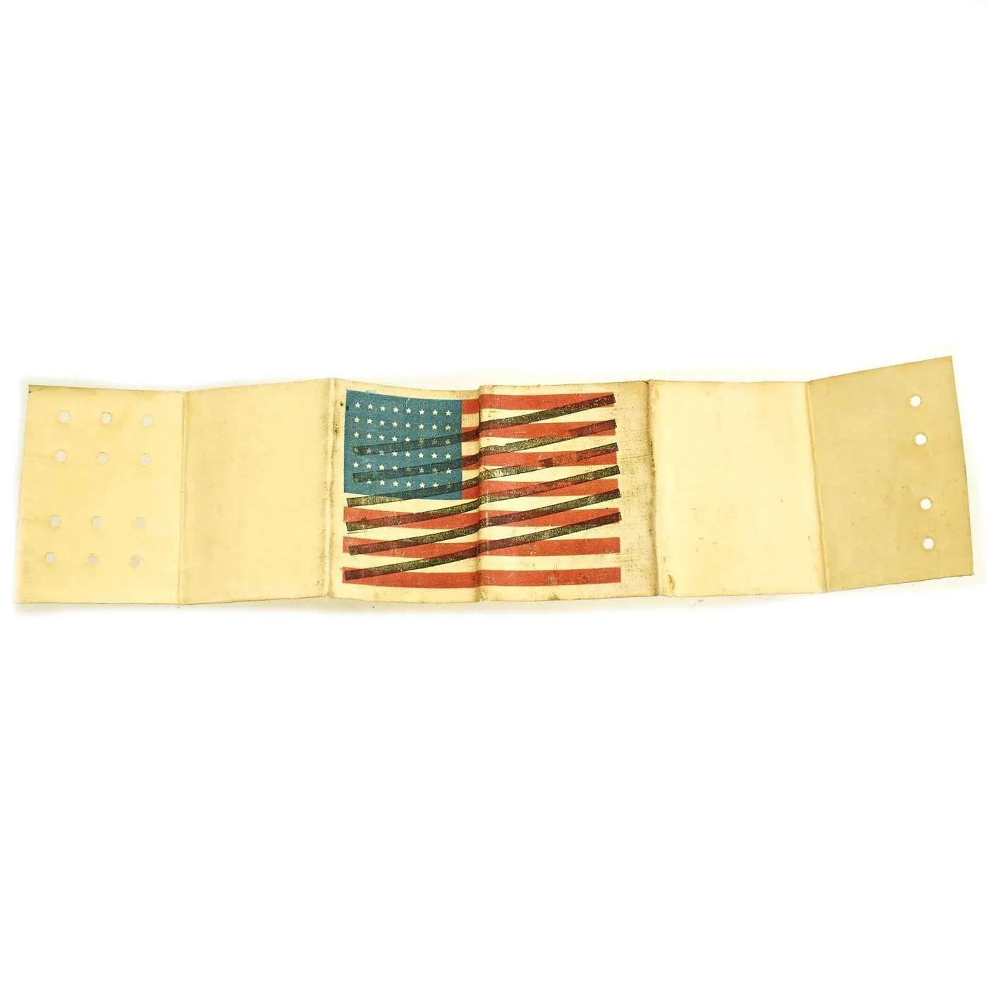 Original U.S. WWII Operation Torch Converted Military Police Armband