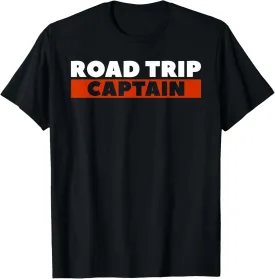 Road Trip Captain Summer Travel Adventure Lover T-Shirt