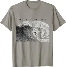 Surf's Up Surfing Surfer Ocean Barrel Wave T-Shirt
