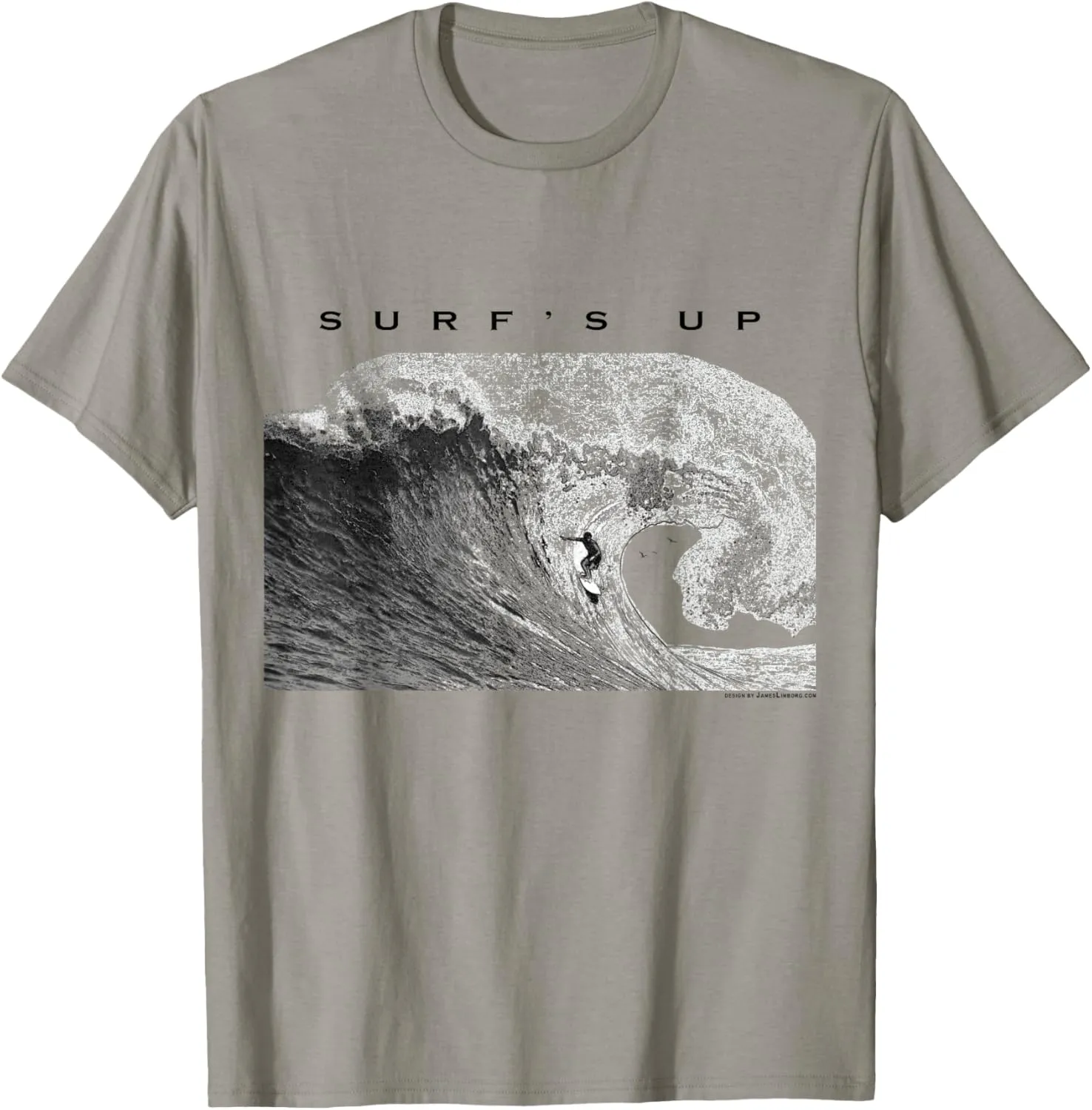 Surf's Up Surfing Surfer Ocean Barrel Wave T-Shirt