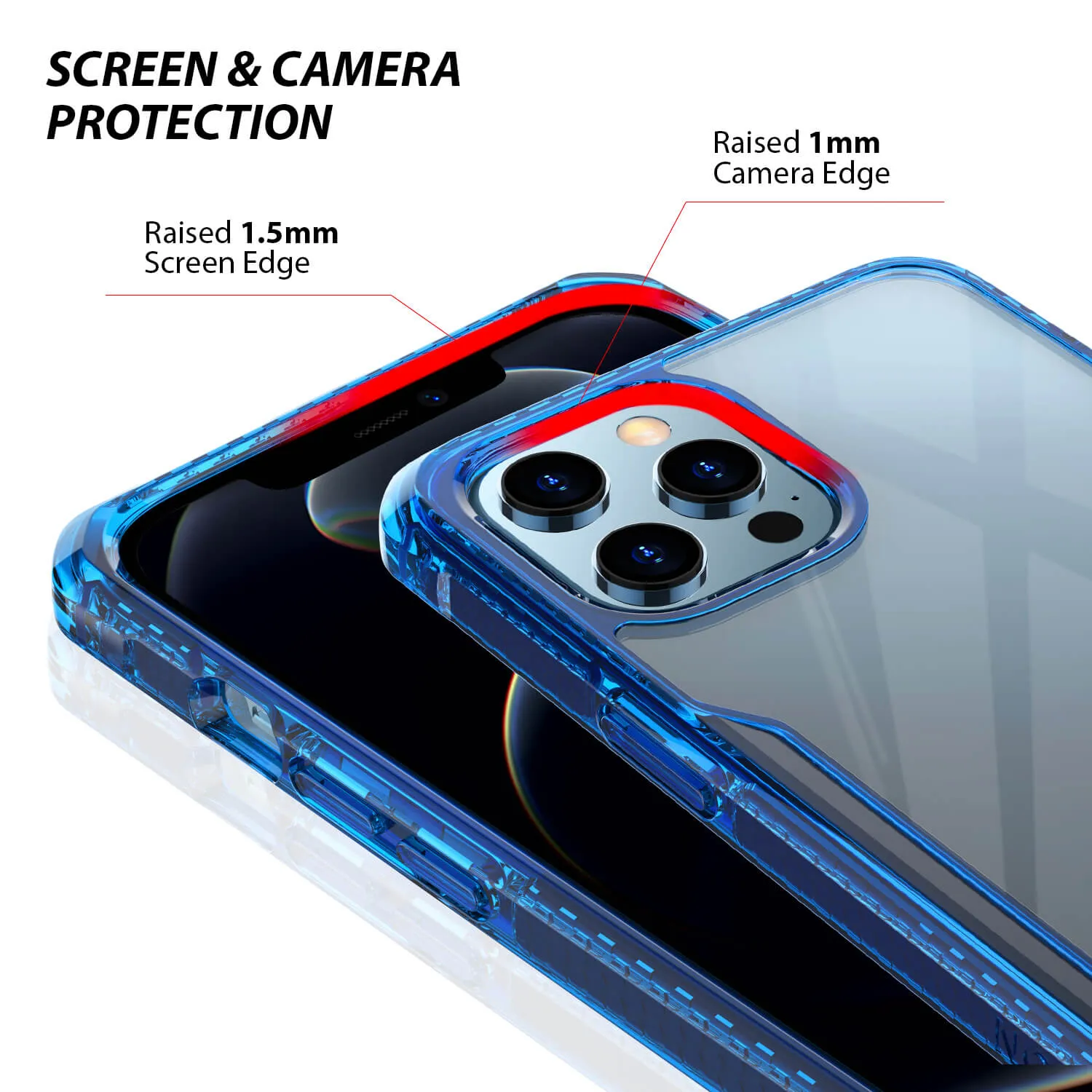 Tough On iPhone 12 Pro Max Case Tough Armor   Blue