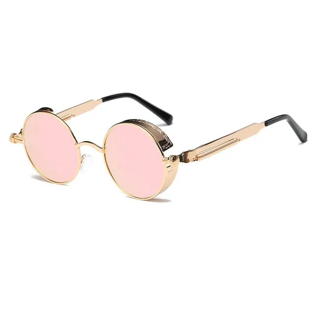 Trendy Girls Retro Steampunk Sunglasses