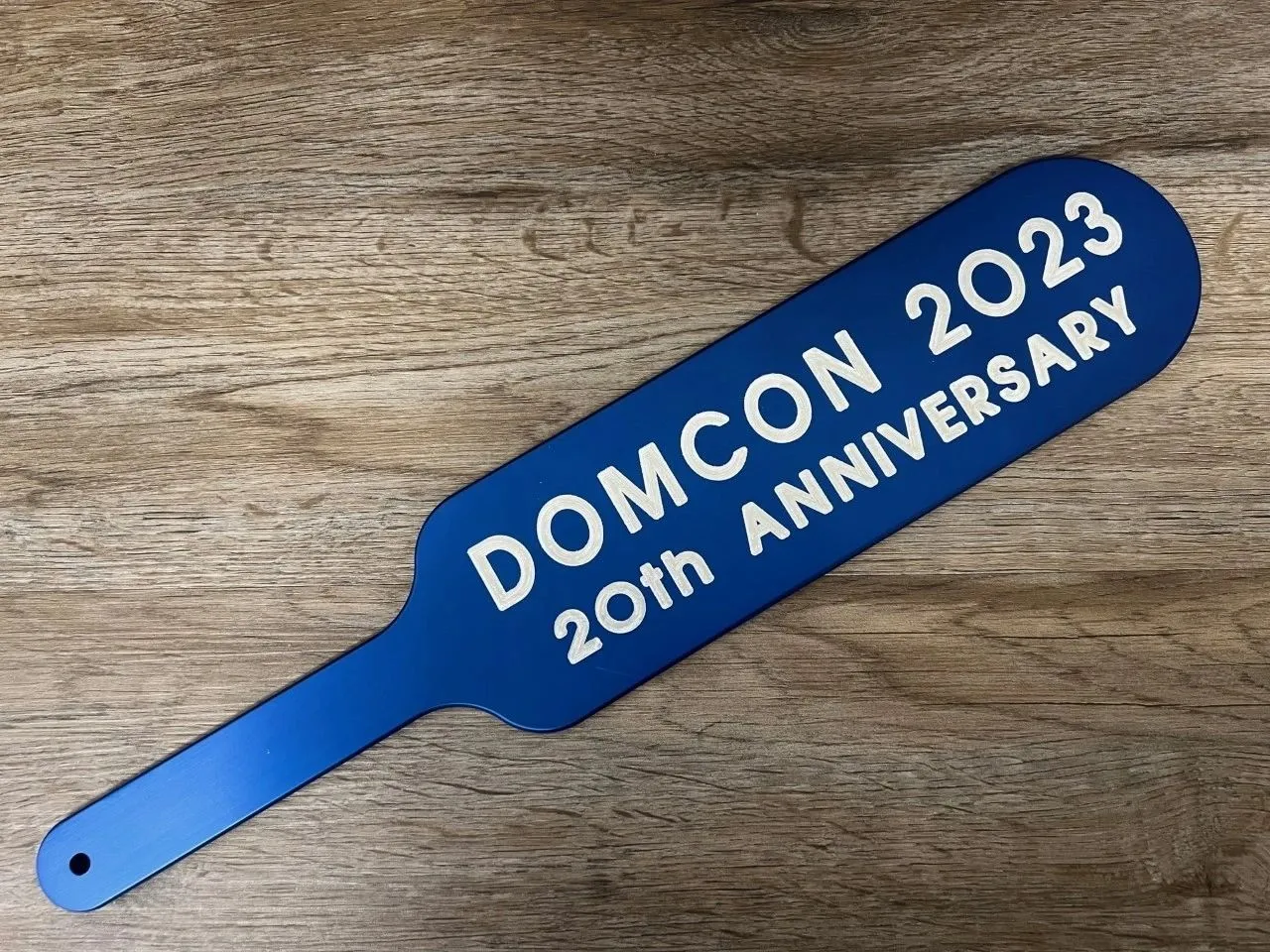 Wholesale Custom Engraved Aluminum Spanking Paddle BDSM Impact Device 13" or 18" Length